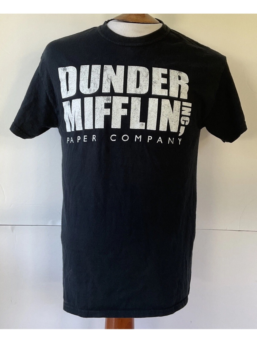 Official The Office Dunder Mifflin Inc Paper Company Logo T-Shirt Medium - Picture 1 of 6